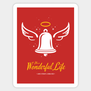 It's a Wonderful Life - Alternative Movie Poster Sticker